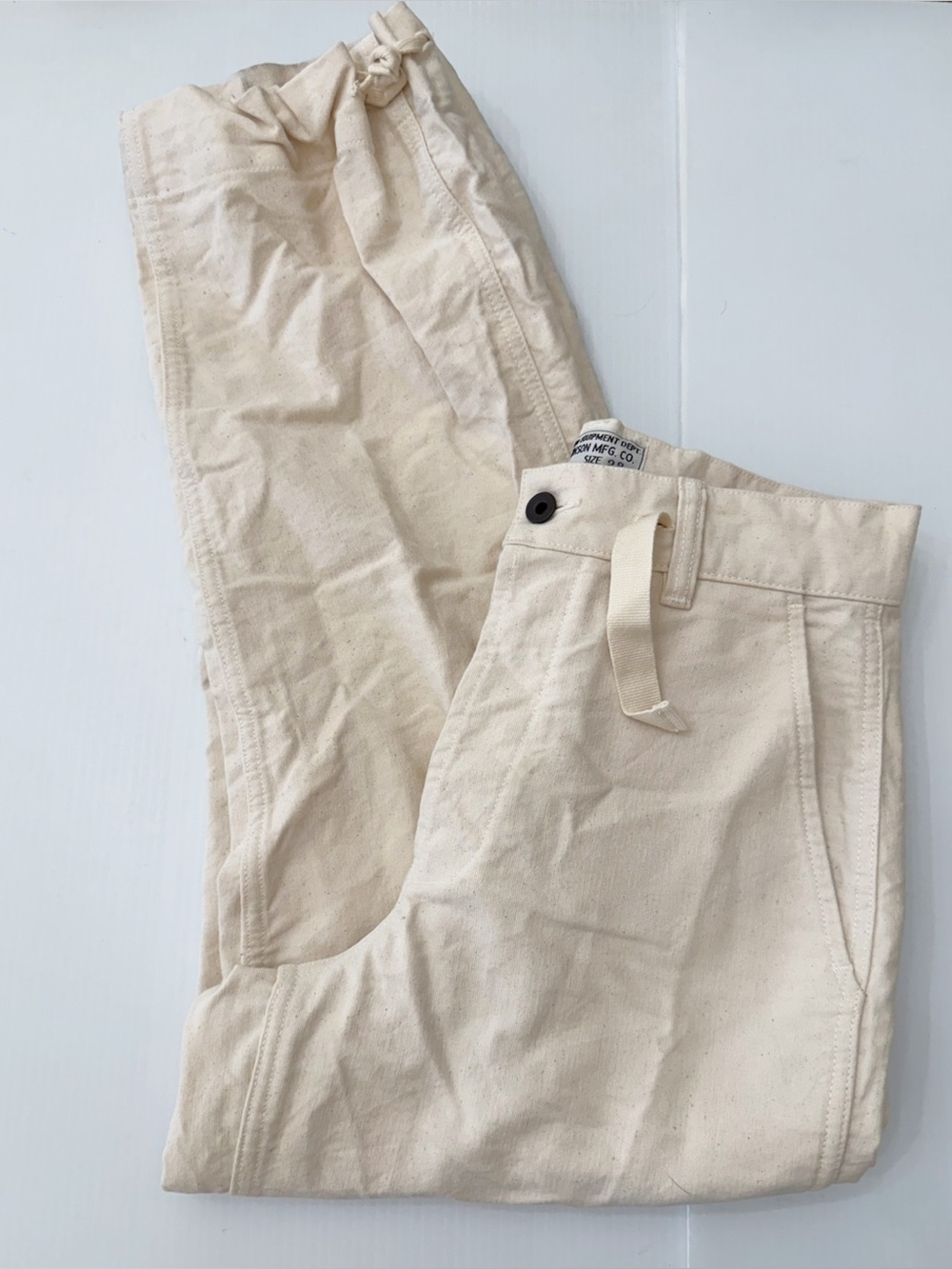 Bronson Mfg - Naval Equipment Dept Sailor Drawstring Wide Leg Ankle Pants - 28